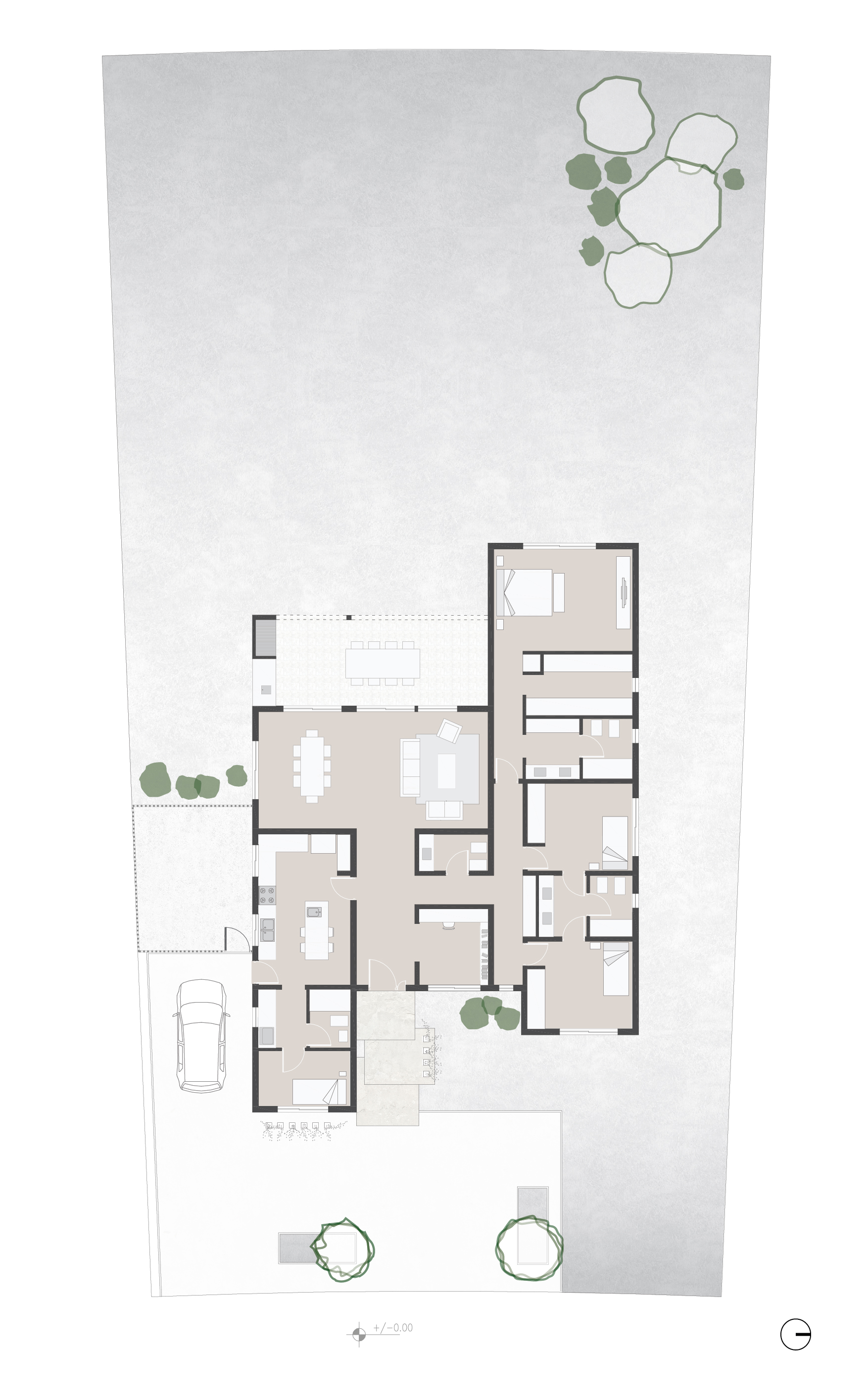 Casa Los Fresnos - Plantas