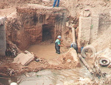 Entubamiento del Rio Reconquista